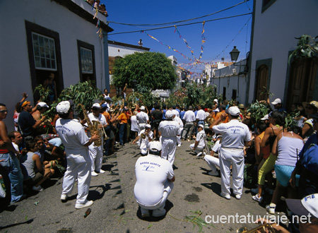 Fiesta de La Rama. Agaete. Gran Canaria.